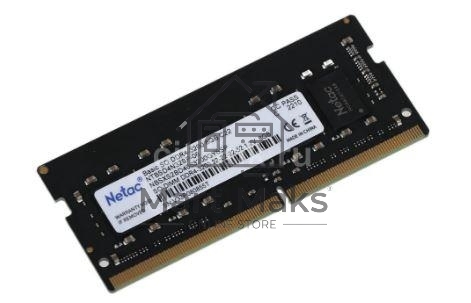 Оперативная память NETAC Basic, DDR4, 8GB (1x8GB), 3200MHz, CL22, SO-DIMM