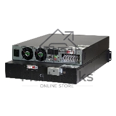 Источник бесперебойного питания Systeme Electric Smart-Save Online SRV 10000 ВA, 10000 Вт, 230 В, 1:1, 2U+2U, конвертируемый форм-фактор, 16 шт. АКБ, 12В 9Ач, клеммы, размеры 440x600x174 мм