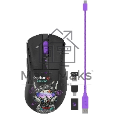 Мышь беспроводная/проводная A4Tech Bloody R73 Pro черный, 26000 dpi, USB Type-A, радиоканал, кнопки - 7