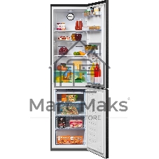 Холодильник Beko B3R0CNK332HXBR черный сапфир двухкамерный 200/100л морозилка снизу, No Frost