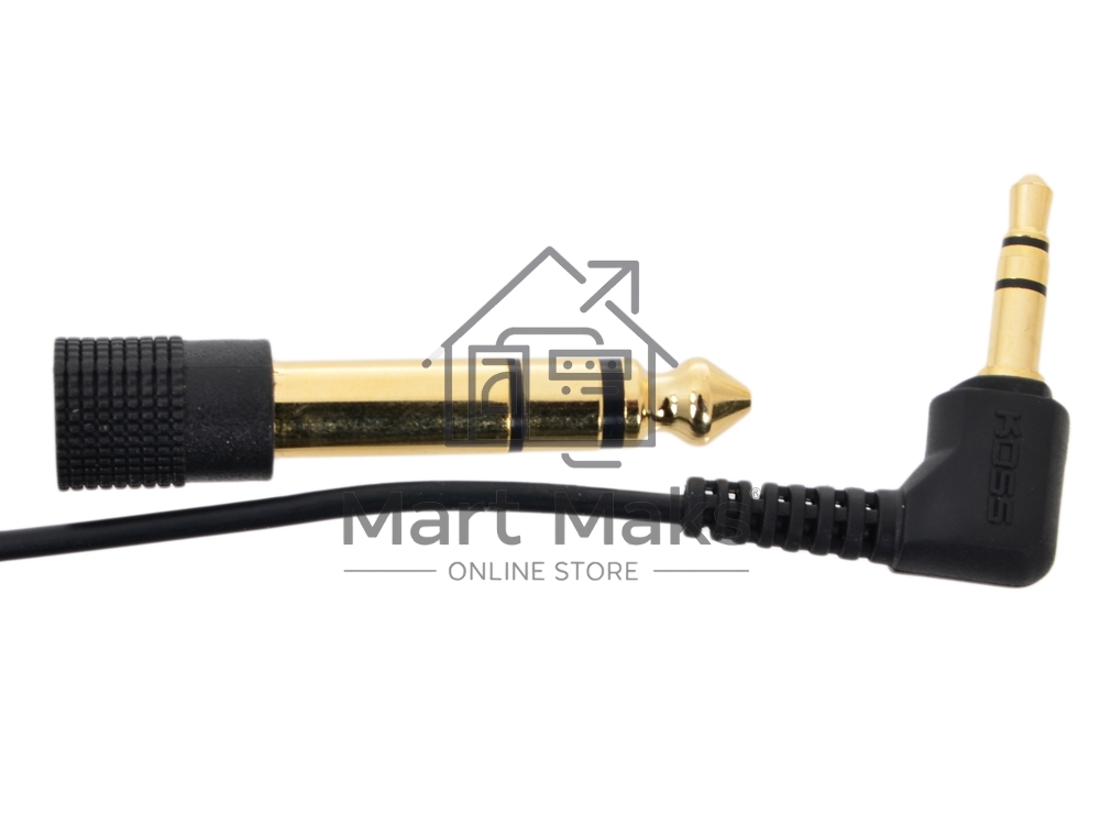 Наушники KOSS UR40 (15-22000 Гц, 60 Ом, 98 Дб, Шнур 1,2м, адаптер на 6,3мм) черный