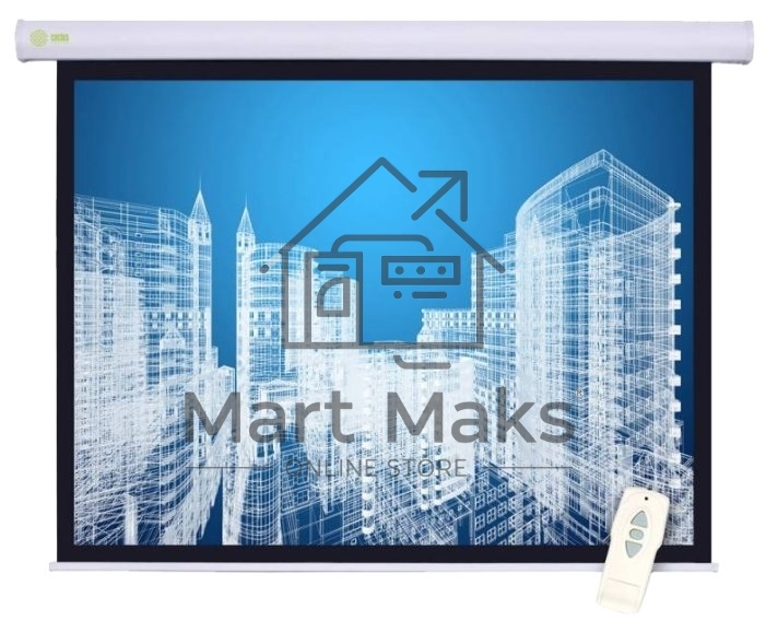 Экран Cactus 152x203см Motoscreen CS-PSM-152x203 4:3 настенно-потолочный рулонный белый (моторизованный привод)