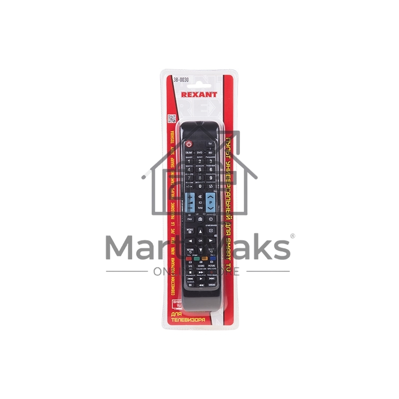Пульт универсальный Rexant для телевизора с функцией SMART TV (ST-01)