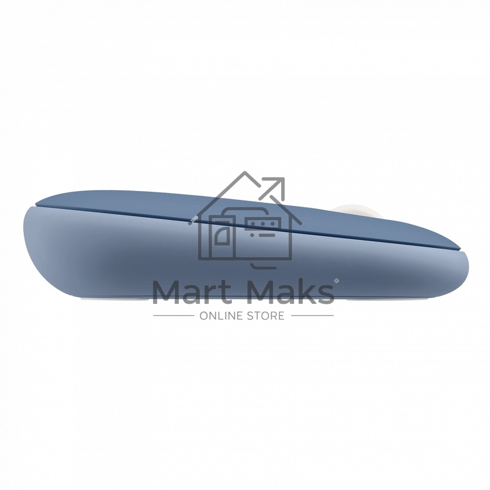 Мышь беспроводная Logitech Pebble M350 синий, 1000 dpi, радиоканал, Bluetooth, USB, кнопки - 3