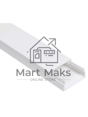 Кабель-канал 100х60 L2000 пластик ECOLINE ИЭК CKK11-100-060-1-K01