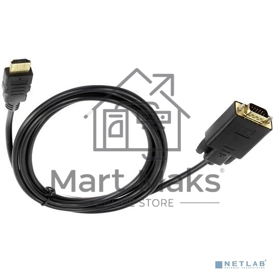 Кабель-переходник VCOM CG596-1.8M HDMI --> VGA_M/M 1,8м