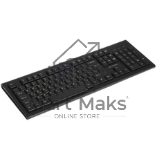 Комплект клавиатура+мышь Gembird KBS-8002 беспроводной, USB, 1000 DPI, чёрный