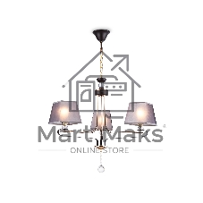 Светильник Ambrella light TR4614/3 CF/FGD кофе/золото E27/3 max 40W D640*800
