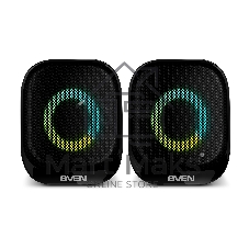 Акустическая система 2.0 АС SVEN G345, черный, (10 Вт, RGB, питание USB, Bluetooth)