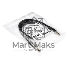 Кабель аудио ExeGate EX-CCA-404-1.8 (3.5mm Jack M/3.5mm Jack M, 1,8м, позолоченные контакты)