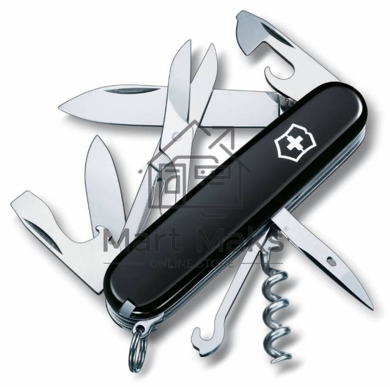 Нож перочинный Victorinox Climber (1.3703.3) 91мм 14функций черный карт.коробка