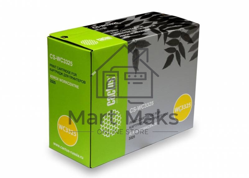 Картридж лазерный Cactus CS-WC3325 (106R02312) черный (11000 стр.) для Xerox 3325