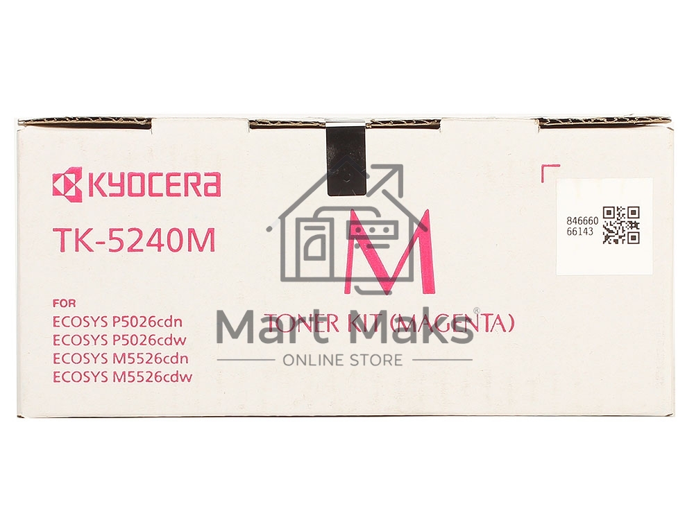 Картридж лазерный Kyocera TK-5240M (1T02R7BNL0) пурпурный для P5026cdn/cdw, M5526cdn/cdw 3000 стр.