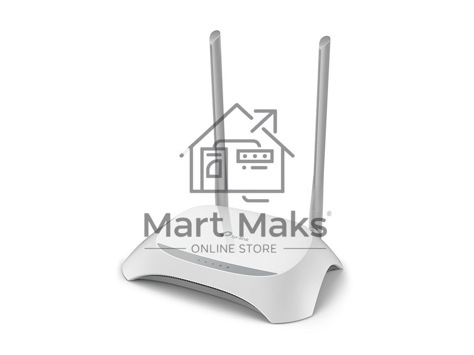 Роутер беспроводной TP-Link TL-WR840N N300 10/100BASE-TX белый
