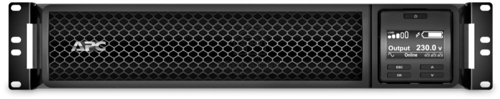 Источник бесперебойного питания APC Smart-UPS SRT, 1000VA/1000W, On-Line, Extended-run, Rack 2U (Tower convertible), черный