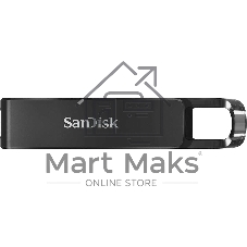 Флешка USB SanDisk CZ460 Ultra (SDCZ460-032G-G46), 32Gb, USB Type-C, R/W 150/30, черный