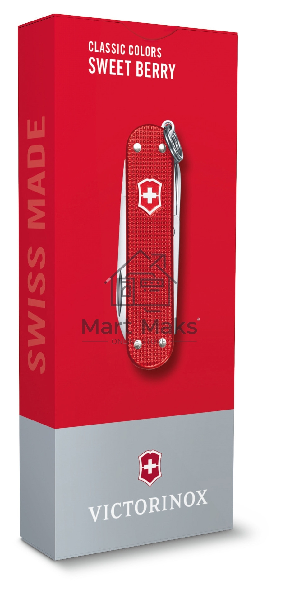Нож перочинный Victorinox Classic Sweet Berry (0.6221.201G) 58мм 7 функций карт.коробка