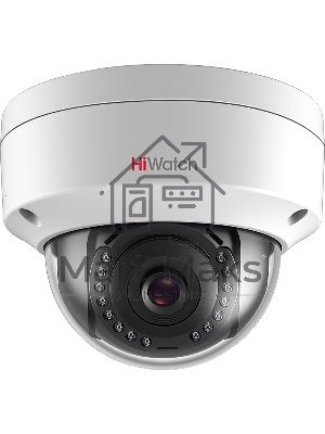 Видеокамера IP HiWatch DS-I402(C) 2.8-2.8мм цветная корп.:белый