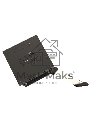 Шкаф настенный Hyperline TWB-1866-GP-RAL9004 19-дюймовый (19