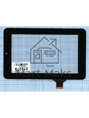 Сенсорное стекло (тачскрин) J2 HLD-GG705S R1, черное