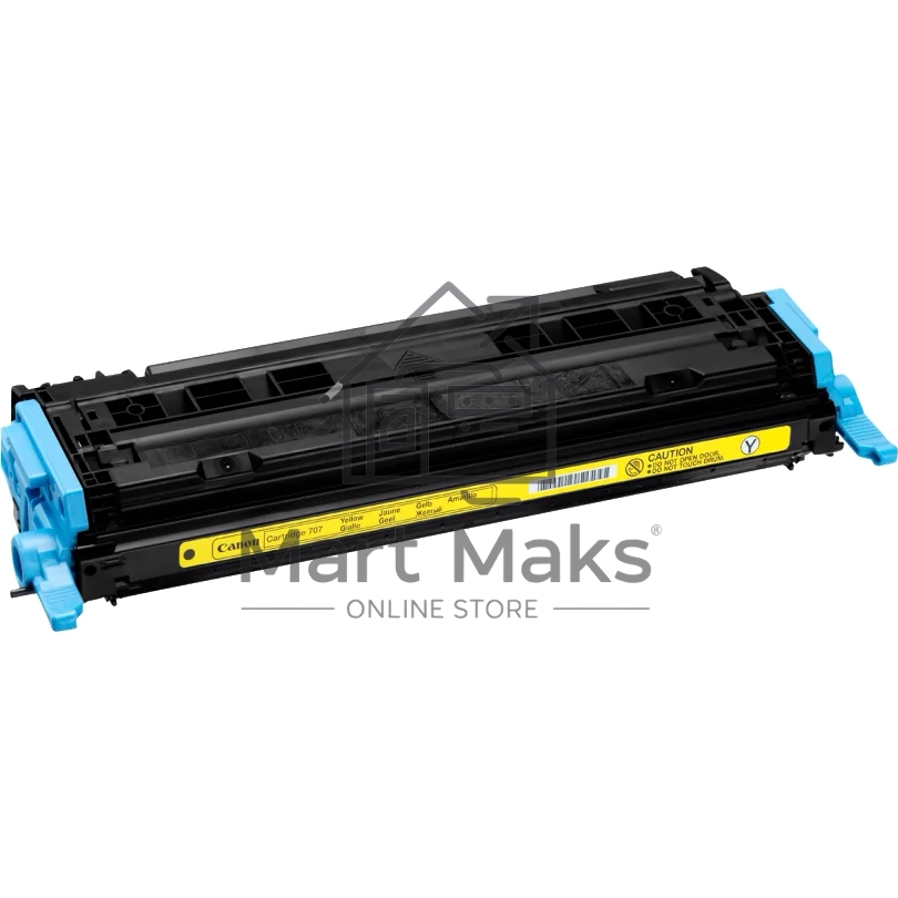 Картридж лазерный Canon 707Y (9421A004) желтый (2000 стр.) для LBP 5000/5100