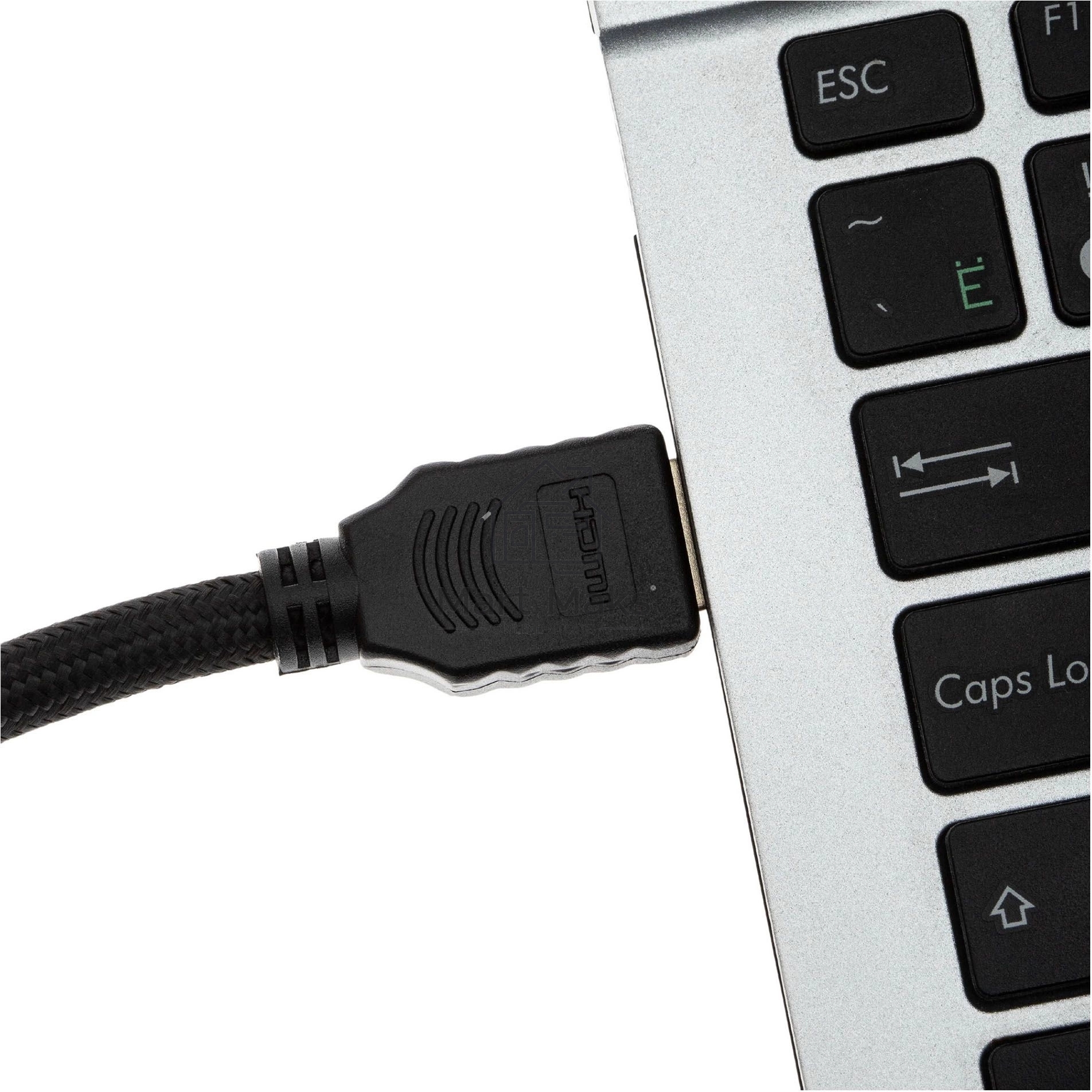 Кабель аудио-видео Cactus CS-HDMI.2-1 HDMI (m)/HDMI (m) 1м. Позолоченные контакты черный