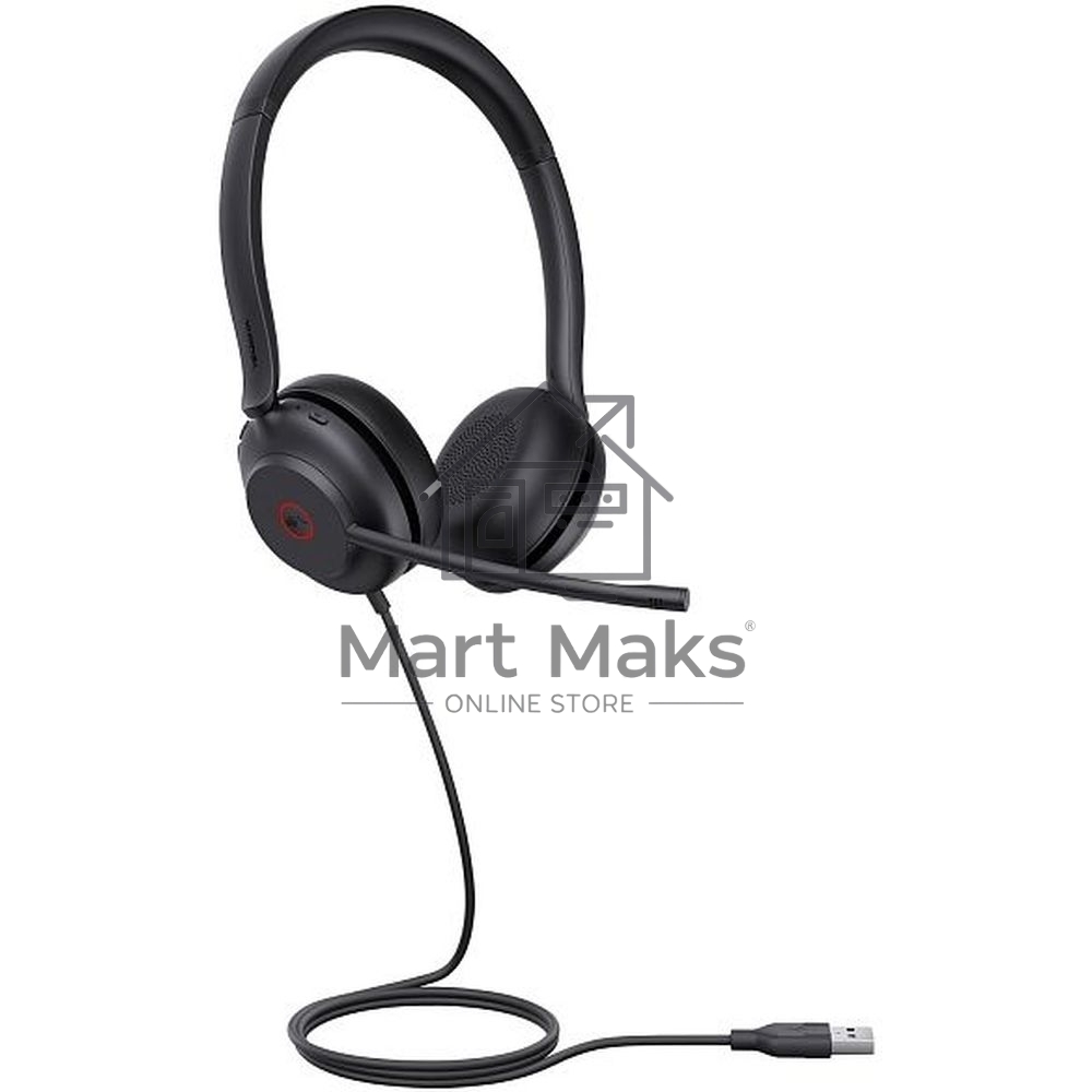 Гарнитура проводная Yealink UH35 UH35 Dual UC USB-C/A 1308164