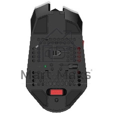 Мышь беспроводная A4Tech Bloody R36 Ultra черный/белый/красный, 12000dpi, USB, радиоканал, кнопки - 7