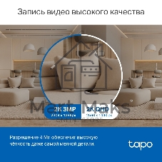 Камера видеонаблюдения умная домашняя поворотная TP-Link Tapo C220