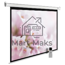 Экран Cactus 240x240 см MotoExpert CS-PSME-240x240-WT 1:1 настенно-потолочный рулонный белый (моторизованный привод)