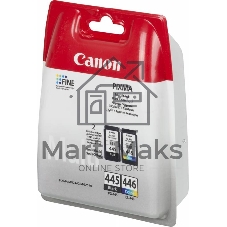 Картридж струйный Canon PG-445/CL-446 (8283B004), для Canon PIXMA MG2540, PIXMA MG2440, 4 цвета, 180 стр.