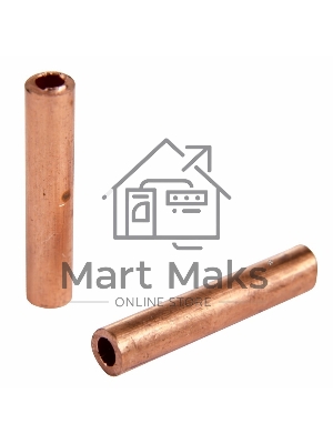 Гильза ГМ Rexant 6-4 (6 мм² - Ø 4 мм) (в упак. 10 шт.)