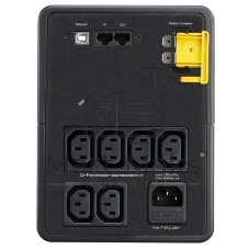 Источник бесперебойного питания APC Back-UPS BX1200MI / 1200ВА / 650Вт / 4 х CEE 7 (евророзетка)