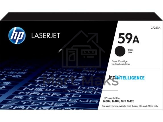 Картридж лазерный 59A для HP LJ M304/M404/MFP M428, 3К черный CF259A(3000 стр)