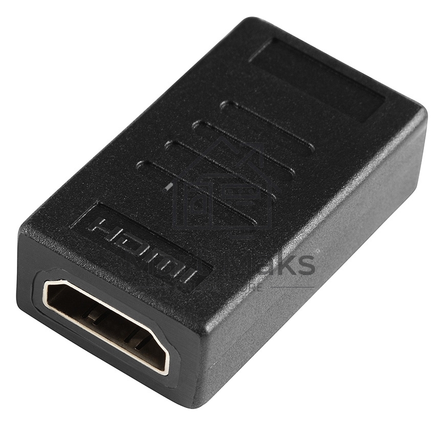 Адаптер аудио-видео Buro HDMI (f)/HDMI (f) черный (BHP-ADP-HDMI-1.4)