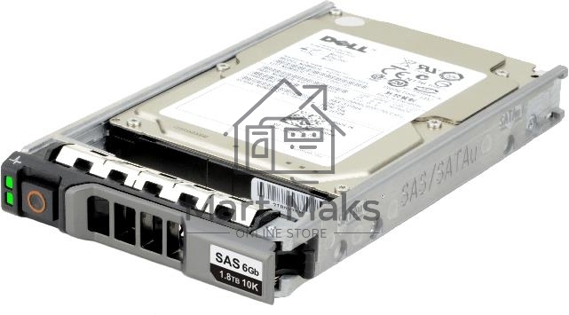 Жесткий диск для серверов Dell HDD+TRAY 1.8TB/10K SAS3 2.5/2.5