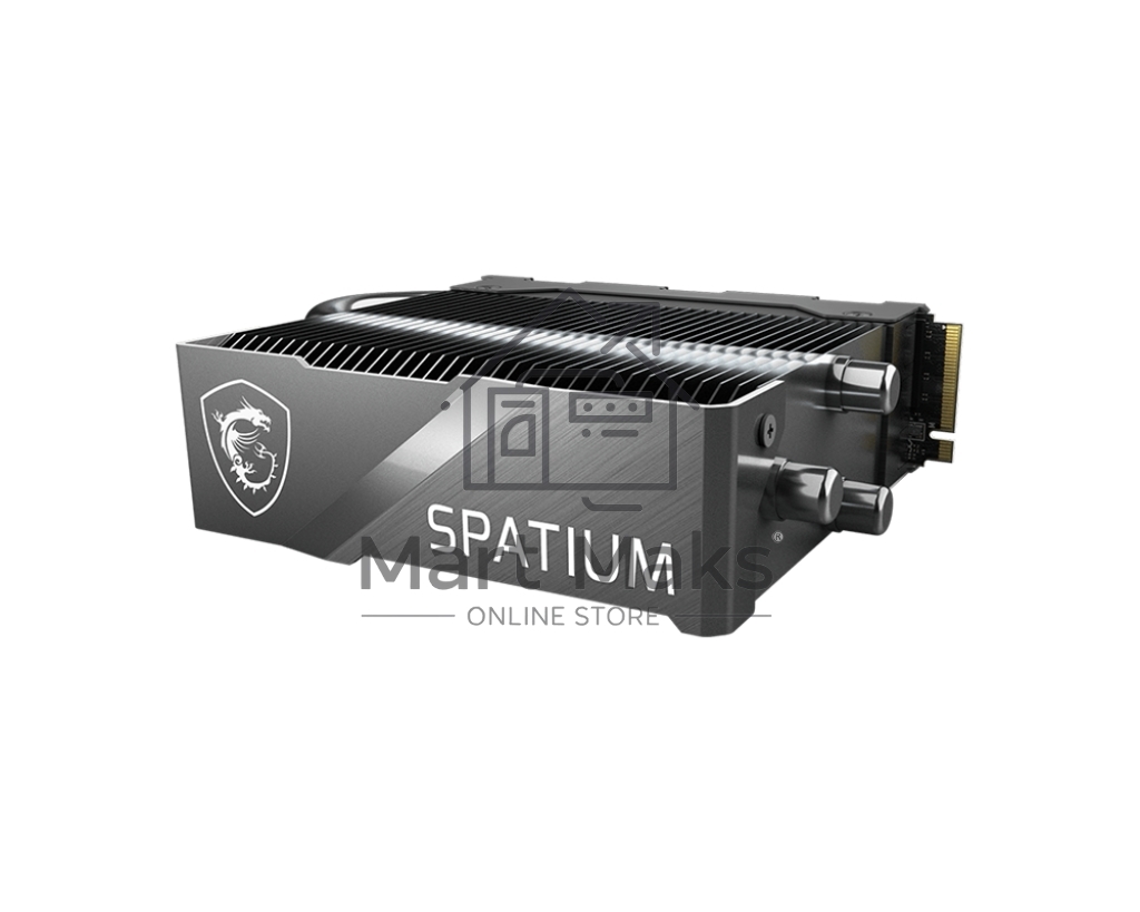 Накопитель SSD MSI 4Tb  SPATIUM M580 FROZR,M.2(22x80mm), NVMe, PCIe 5.0 x4, 3D TLC, R/W 14100/12600, IOPs -/-, DRAM buffer 8192, TBW 3000, DWPD 0.38, with Heat Spreader (5 лет)