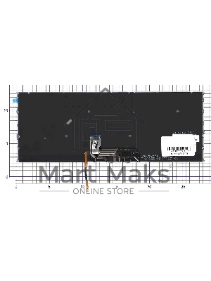 Клавиатура для ноутбука Lenovo Yoga Slim 9-14ITL05, черная