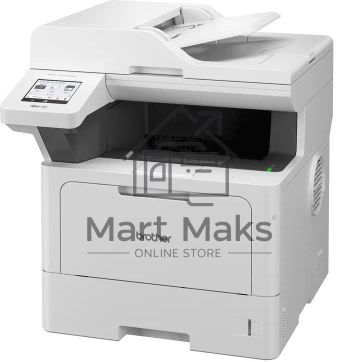 МФУ лазерное Brother MFC-L5710DW, A4, ч/б, печ. до 48 стр/мин., скан. до 28 стр/мин., 1200x1200 dpi (принтер), 2400х1200 dpi (скан.), Ethernet (RJ-45), USB, Wi-Fi