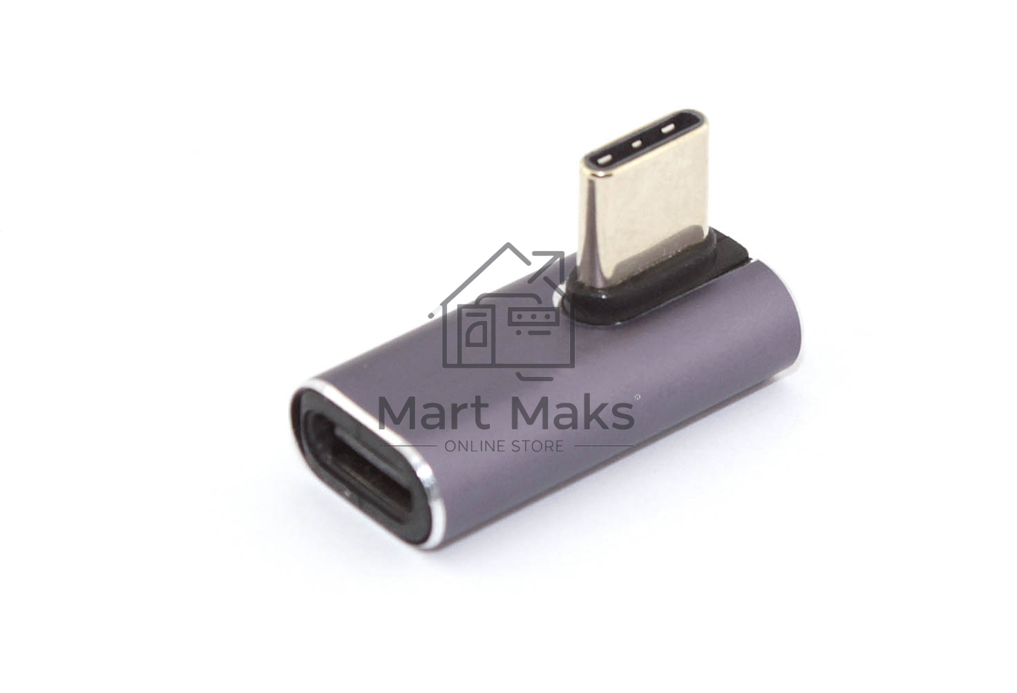 Переходник USB 4 Type C угловой тип 7