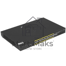Коммутатор Cudy GS2028PS4-400W, 24×1 Гбит/с, 4×1 Гбит/с Combo (RJ-45/SFP)