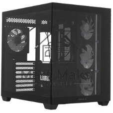 Компьютерный корпус Deepcool CG530 4F черный без БП ATX 2x120мм 2x140мм 2xUSB 2.0 1xUSB 3.0 audio bott PSU