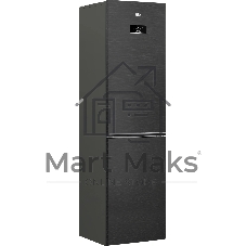 Холодильник Beko B3R0CNK332HXBR черный сапфир двухкамерный 200/100л морозилка снизу, No Frost