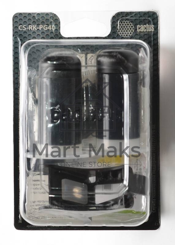 Чернила Cactus CS-RK-PG40 черный (2x30мл) Canon MP150/MP160/MP170/MP180/MP210/MP220