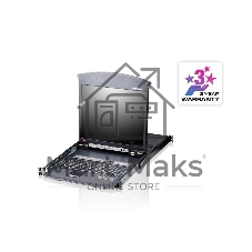 KVM консоль с переключателем ATEN CAT5 KVM/LCD 17