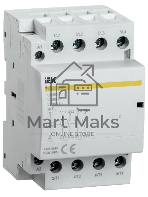 Контактор модульный КМ25-40М AC/DC IEK MKK21-25-40 IEK