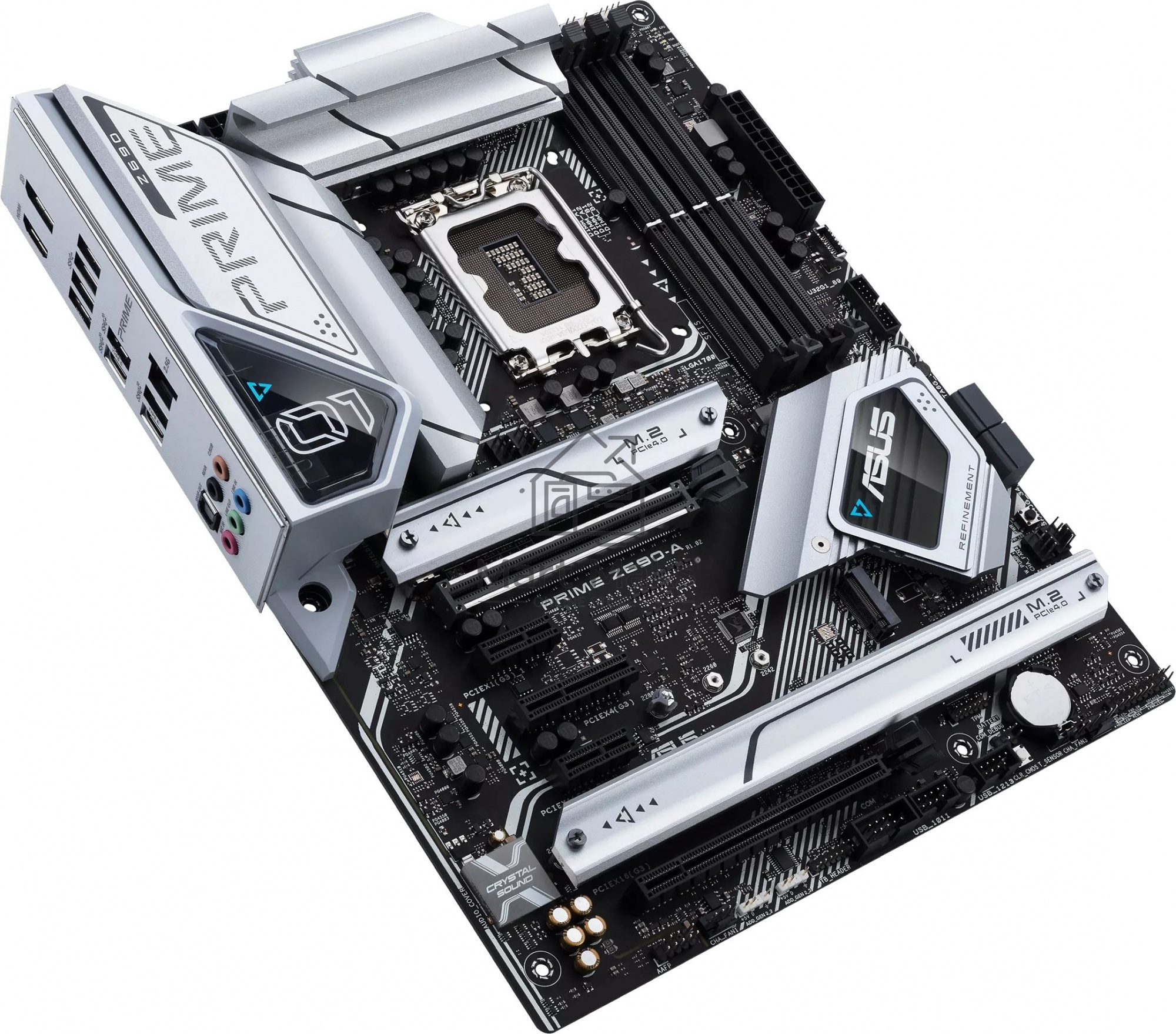 Материнская плата ASUS PRIME Z690-A, LGA1700, Z690, 4*DDR5, HDMI+DP, CrossFireX, SATA3 + RAID, Audio, Gb LAN, USB 3.2, COM*1 header (w/o cable), ATX ; 90MB18L0-M0EAY0