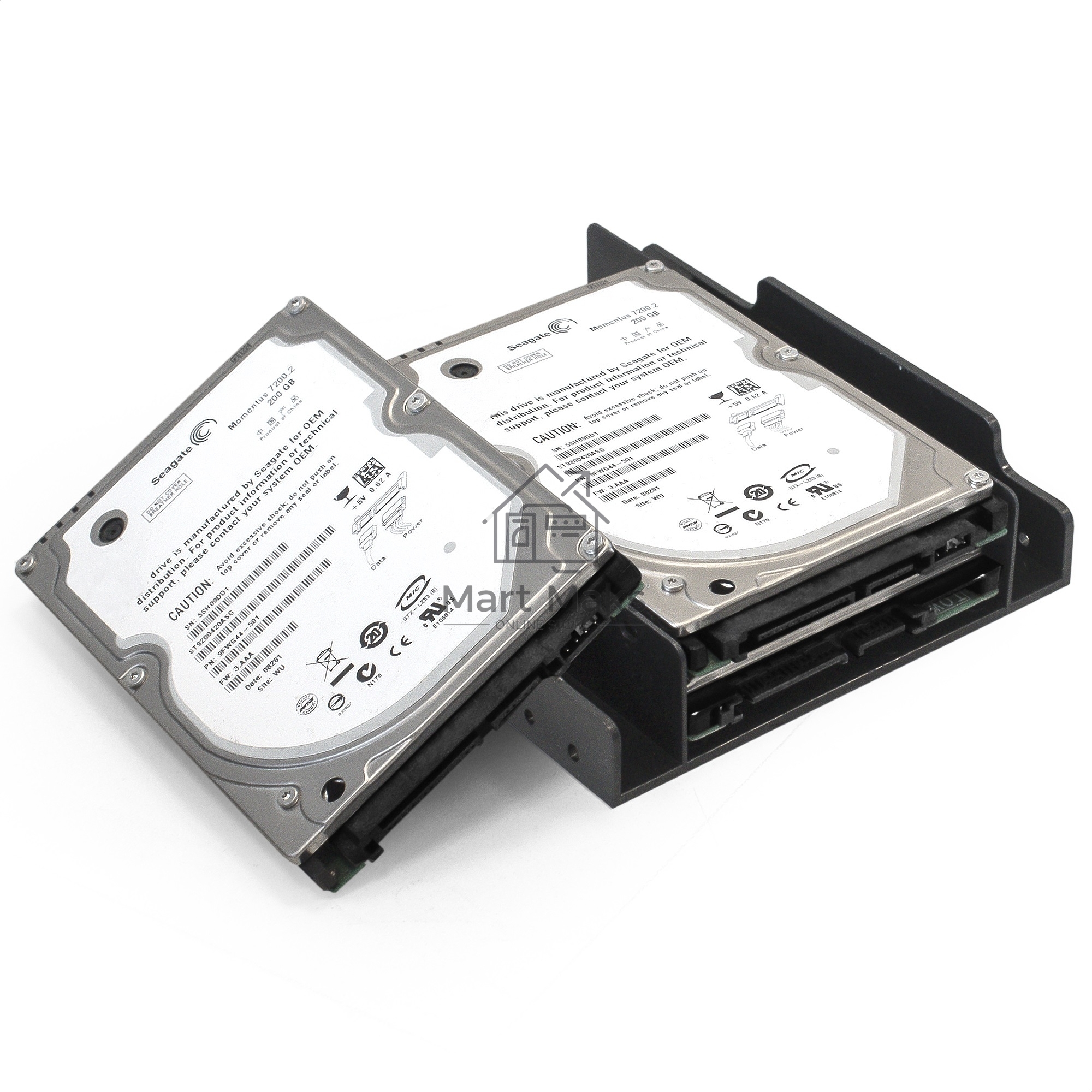 Салазки (переходник) ExeGate EX292545RUS HD-22T3P пластиковые для установки 2xHDD/SSD 2.5