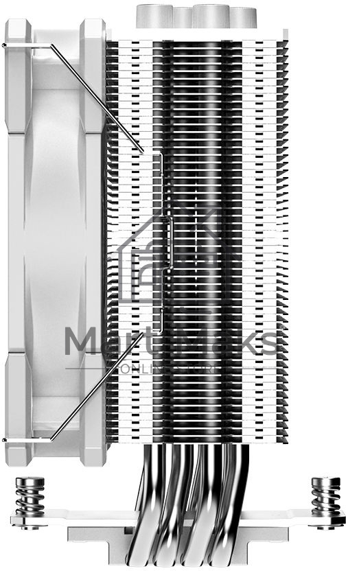 Кулер ID-COOLING SE-224-XTS ARGB белый 120мм алюминий+медь 1500rpm 29db 4-pin 220W 151мм