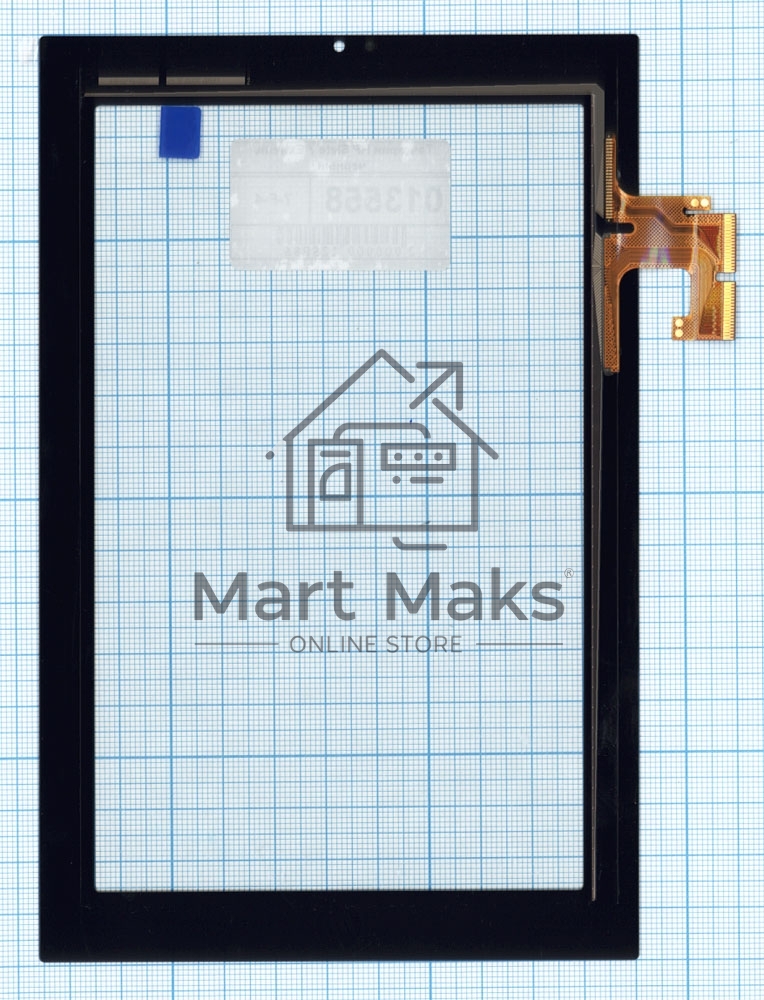 Сенсорное стекло (тачскрин) для HP Slate 7 Extreme, черное